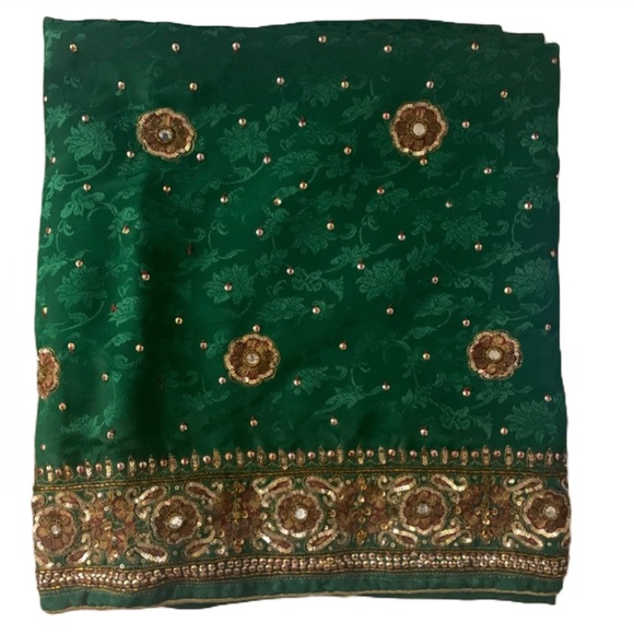 🌺 SALE $90 🌺 1 - NEW 3-Piece Unstitched Indian Suit - Picture 2 of 5